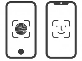 Touch ID y Face ID en pantalla