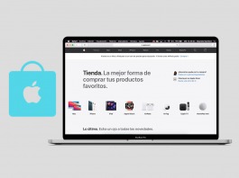 Nueva Apple Store Online en un MacBook Pro