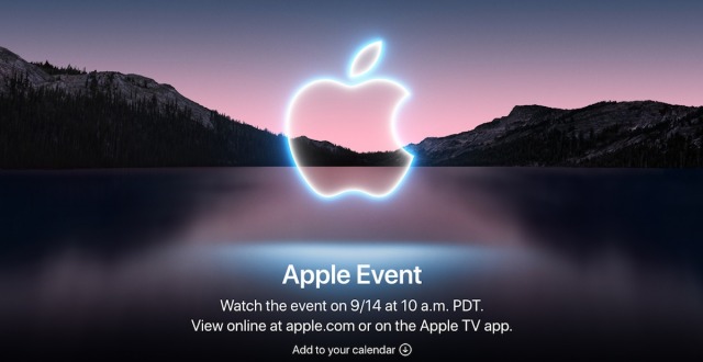 Poster Apple Event web