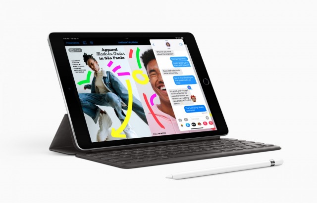 iPad 9 con Smart Keyboard y Apple Pencil