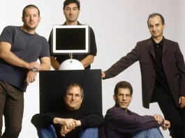 Equipo de Apple y Steve Jobs