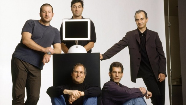 Equipo de Apple y Steve Jobs