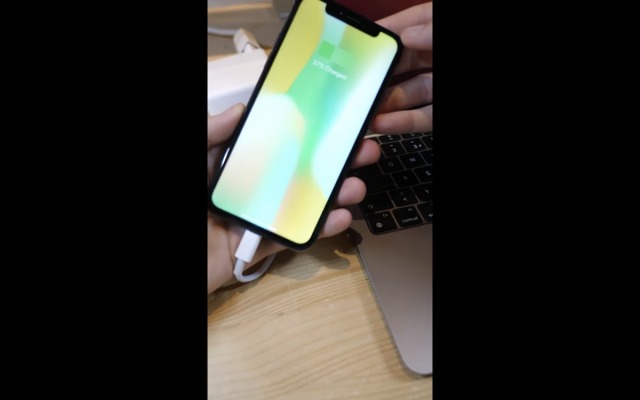 iPhone funcionando con USB-C