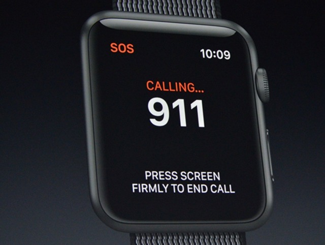 Accidentes Apple Watch 911