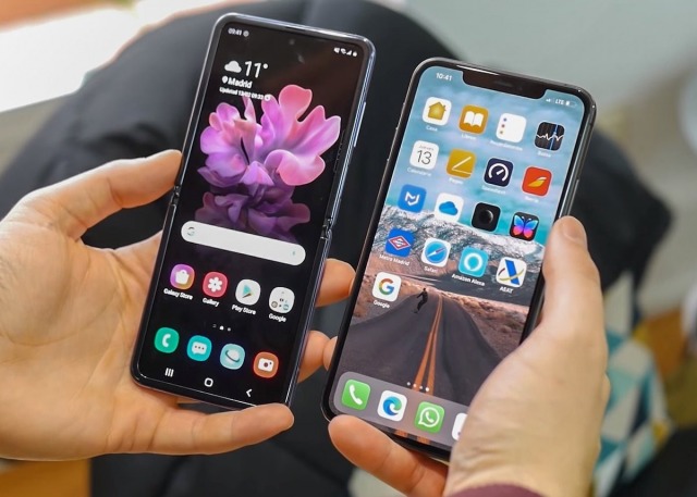 Cambios entre iOS y Android, Samsung Fold y iPhone 12