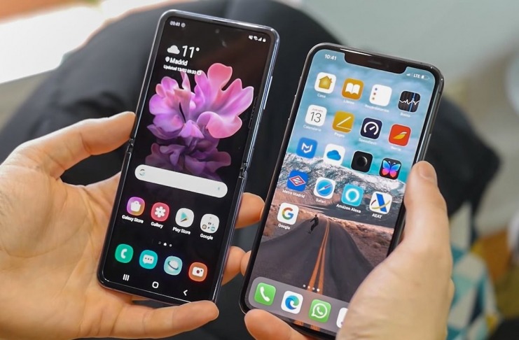 Cambios entre iOS y Android, Samsung Fold y iPhone 12