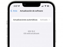 iOS 15.2 actualizacion