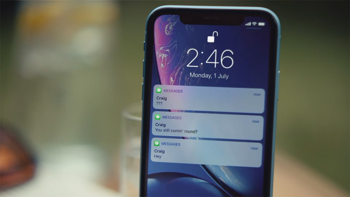 Face ID iPhone XR