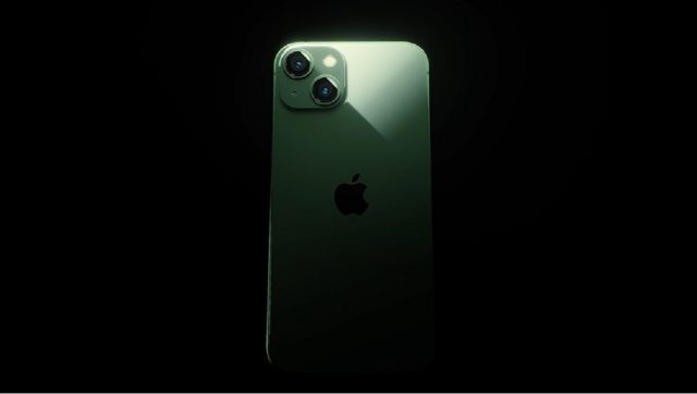 nuevo iPhone 13 verde
