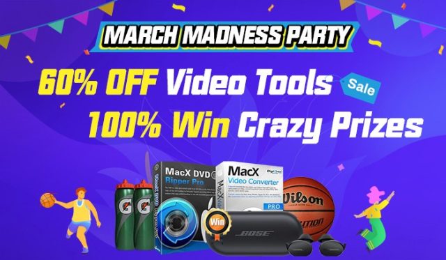 macxdvd march madness sale 60% off