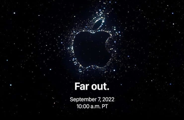 Evento de Apple, Far Out iPhone 14