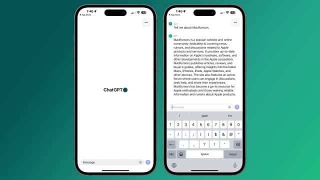 App ChatGPT para iPhone