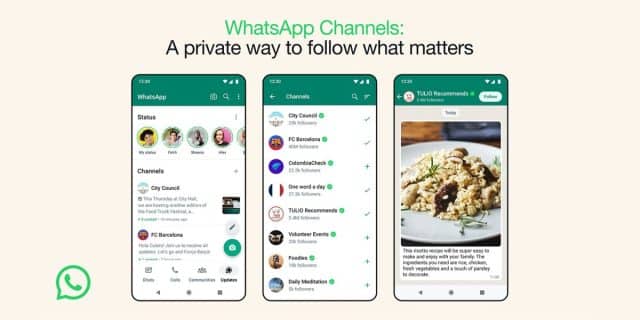 Channels de WhatsApp