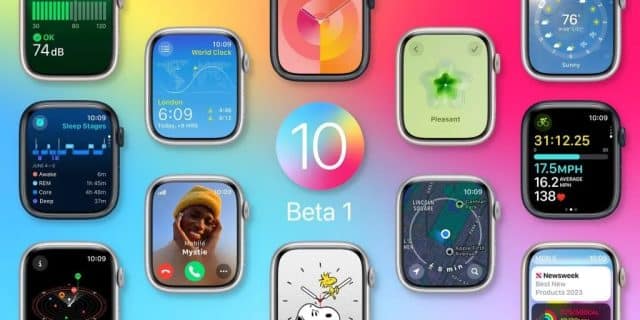 Instala versión beta watchOS 10
