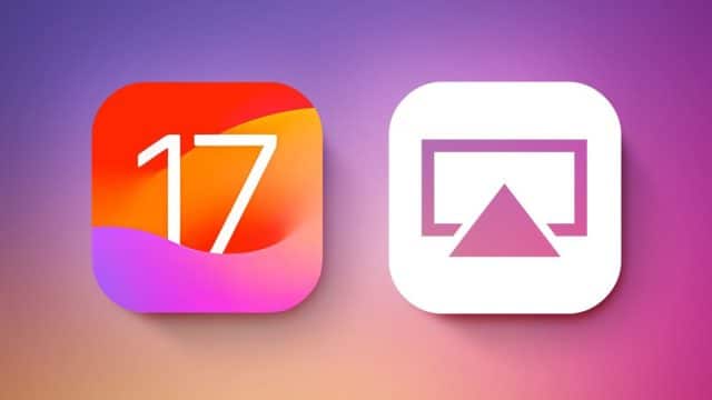 Actualizaciones AirPlay iOS 17