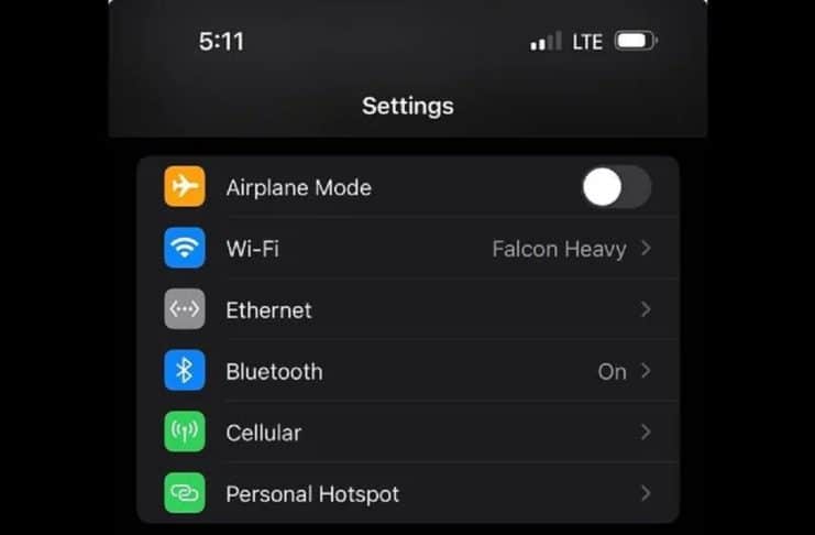 Ethernet en iPhone 15