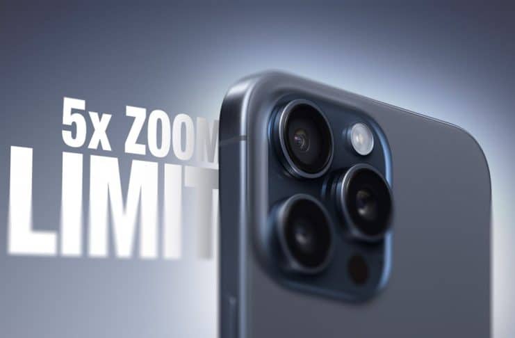 iPhone 15 Pro Max zoom óptico 5x