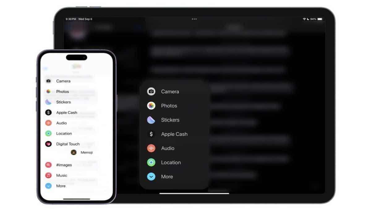 Reorganiza las apps de iMessage