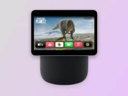 Apple HomePod pantalla