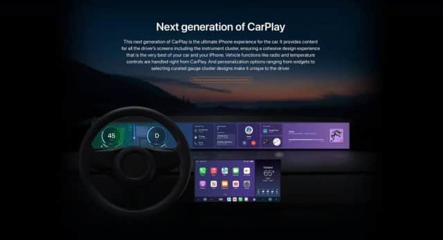CarPlay de nueva generación
