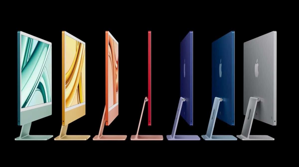 iMac M3 anuncio de 24 pulgadas