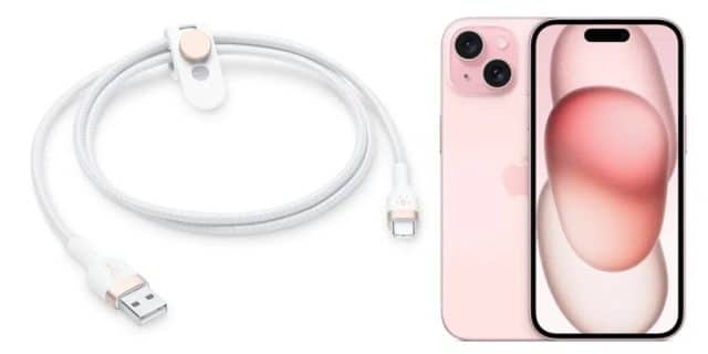 iphone con cable usb-a a usb-c