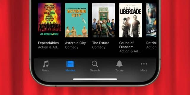 iTunes Movie Store iOS 17.2 App TV