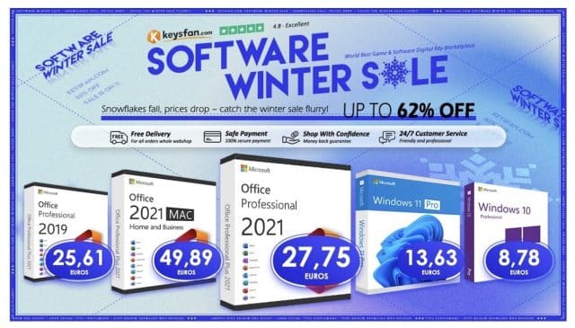 Maximiza tu productividad este año con Microsoft Office, disponible en Windows o Mac desde 15€ en Keysfan