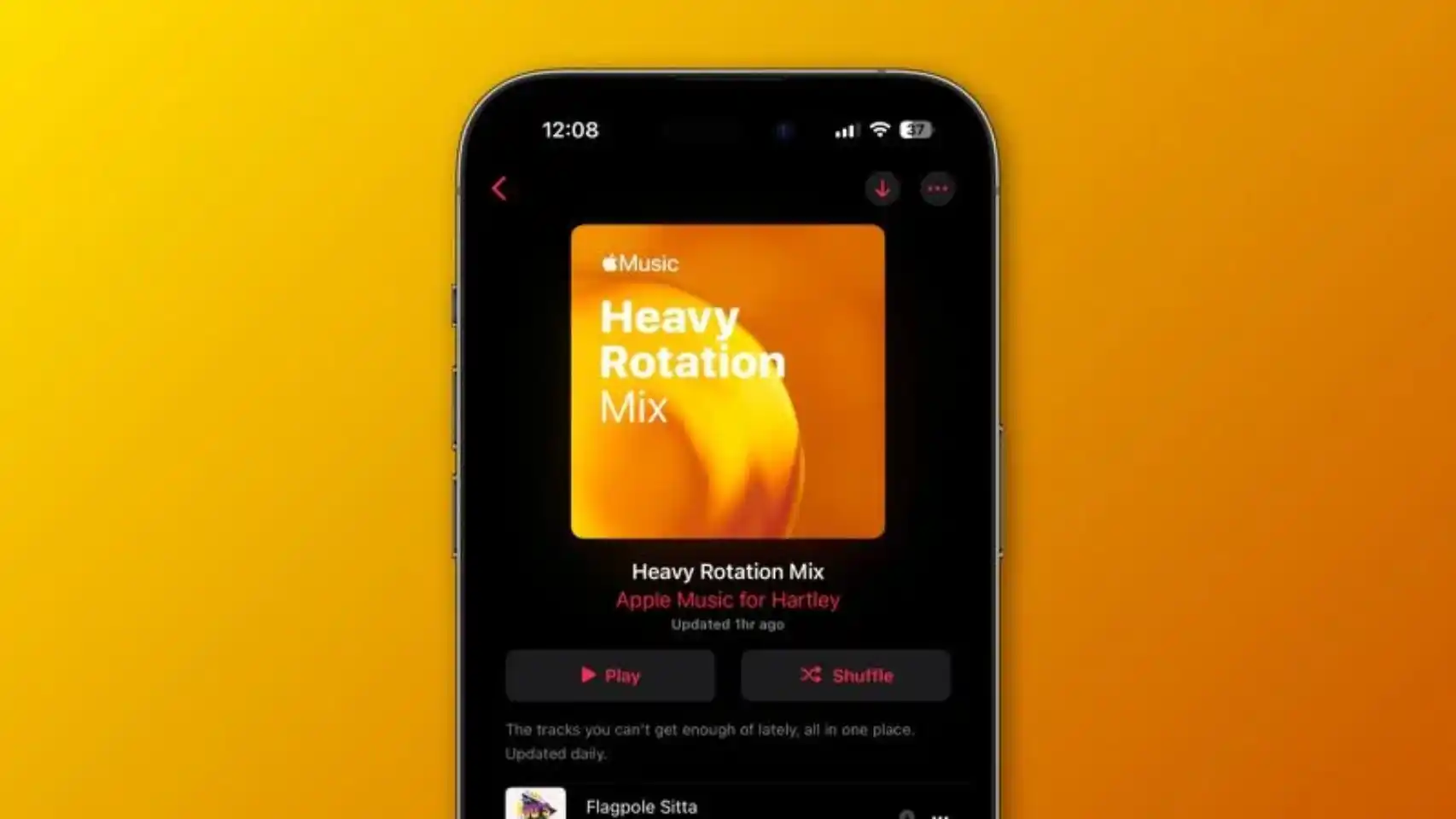 Rotación Pesada en Apple Music