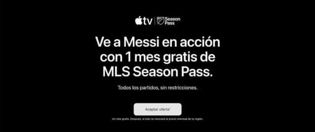 Ve a Messi por un mes totalmente gratis en la MLS