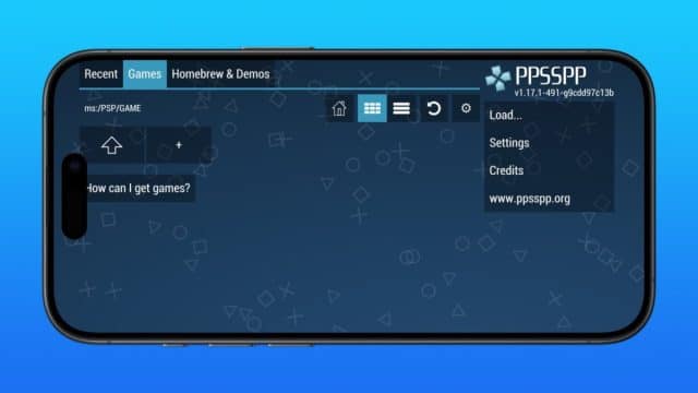 PSP emulador iPhone playstation