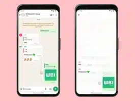WhatsApp chat hilos mensajes