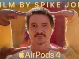 Pedro Pascal Shortfilm Apple AirPods 4
