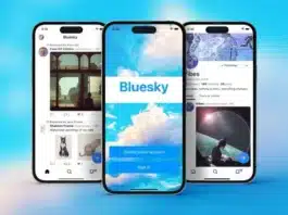 BlueSky X reacción a mensajes